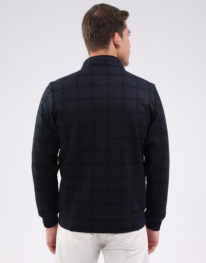 Monte Carlo Men's Mock Neck Full Sleeve Jacket