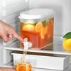 Jarra para Água Fria de 2,8L com Torneira, Dispensador de Bebidas Geladas para Geladeira, Jarra para Cozinha, Casa, Festa ao Ar Livre