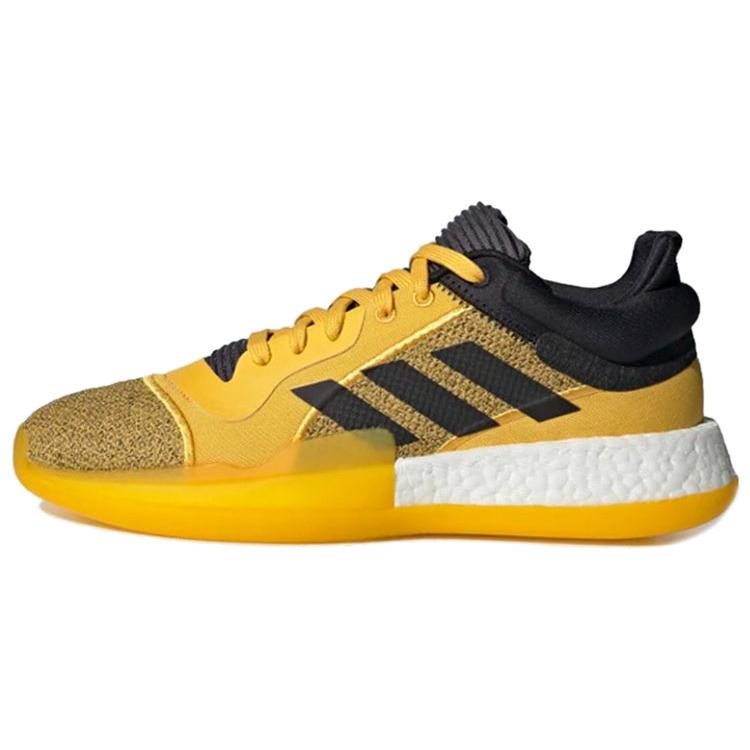 

Новые женские кроссовки Adidas Marquee Boost Low Желтый/Черный D96937 46.5