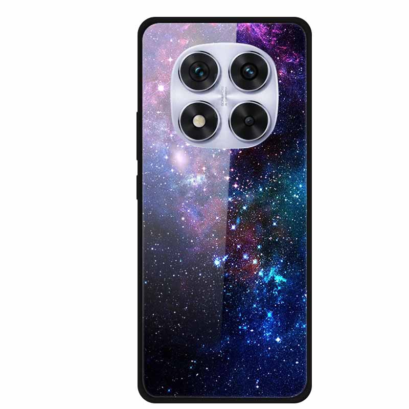 Tempered Glass Case For Redmi Note 14 Pro Coque 14Pro Flowers Phone Cases For Xiaomi Redmi Note14 Pro Hard Back Cover Case Funda