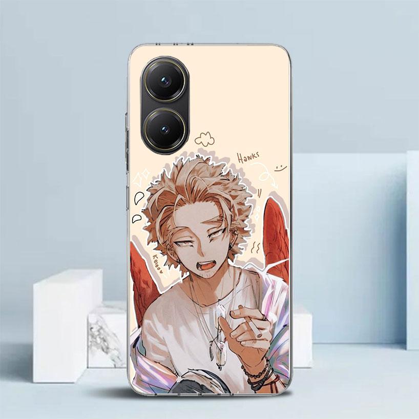 Hawks MHA My Hero A-Academy Phone Case For Xiaomi Poco F7 Ultra X5 X6 X7 Pro M7 Redmi 15C 15 13C 13 12C 12 10C 10 10A 9 9C 9A 9T