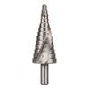 6PC Serrated Titanium Step Drill Set - Rustproof, Multifunctional Woodworking Hole Opener