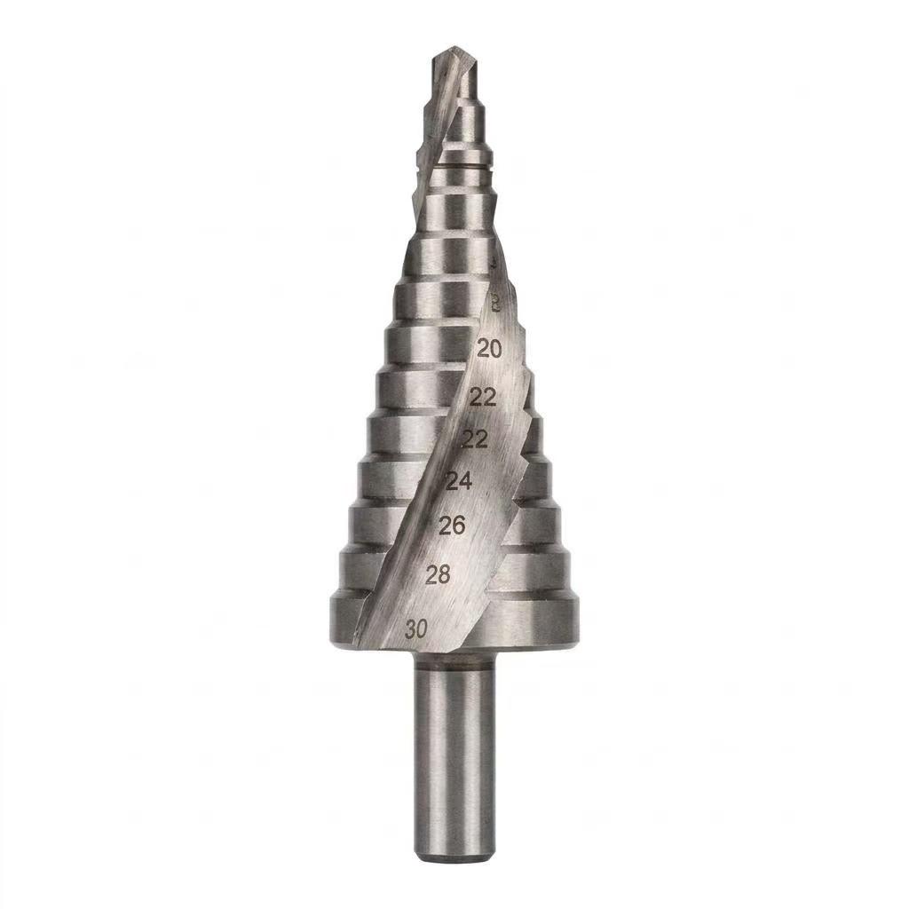 6PC Serrated Titanium Step Drill Set - Rustproof, Multifunctional Woodworking Hole Opener