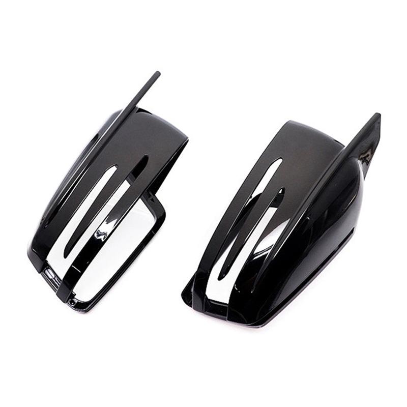 For Mercedes Benz A B C E S CLA GLA Class W176 W246 W212 W204 Side Mirror Cover Rear View Mirror Trim Accessories-A87Q