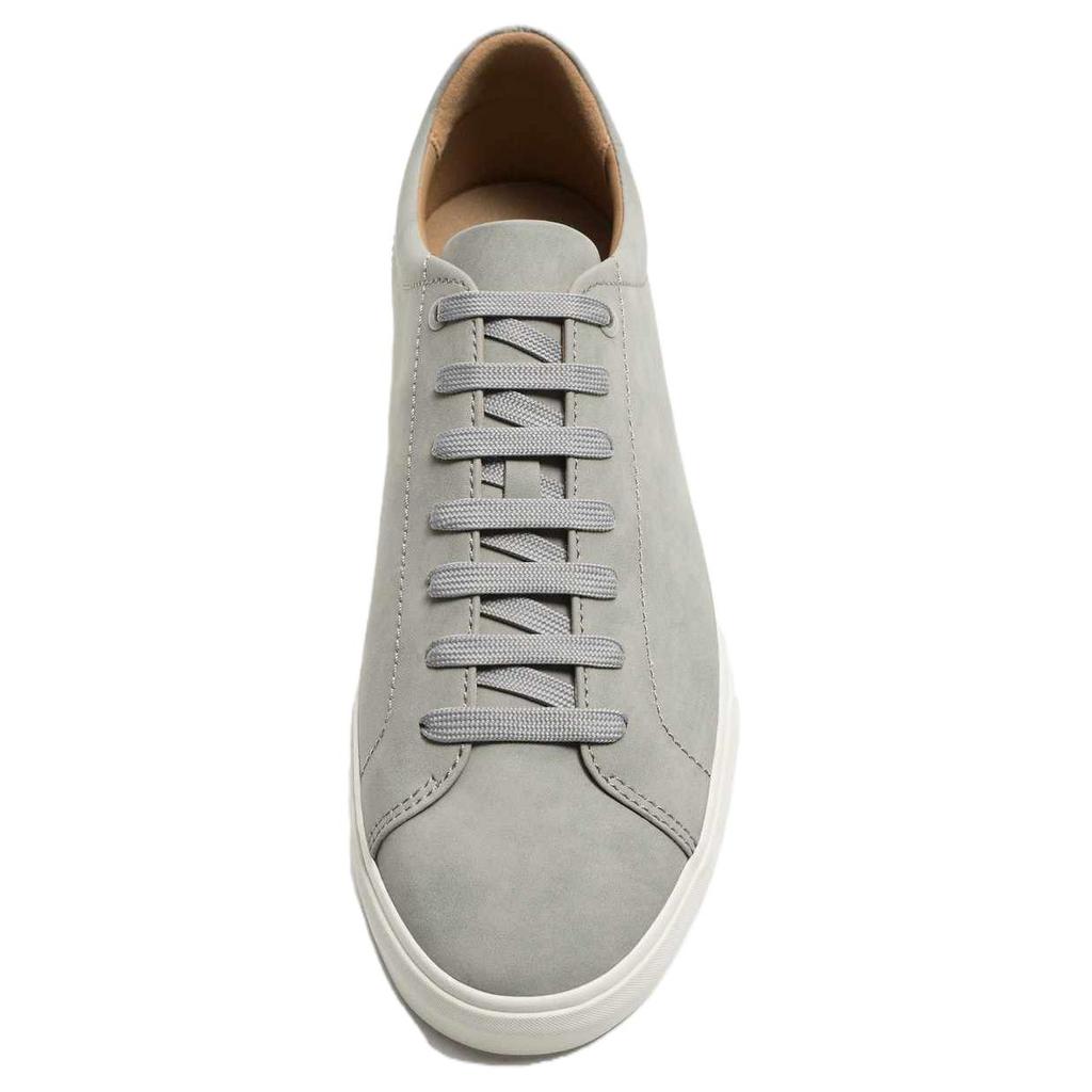 Zara Pu Simple Versatile Low-Top Sneakers Men Sneakers Gray 12200520-38
