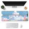 Extra Large Custom Girl's Cute Office Desk Mat - Non-Slip Landscape Style Mouse Pad