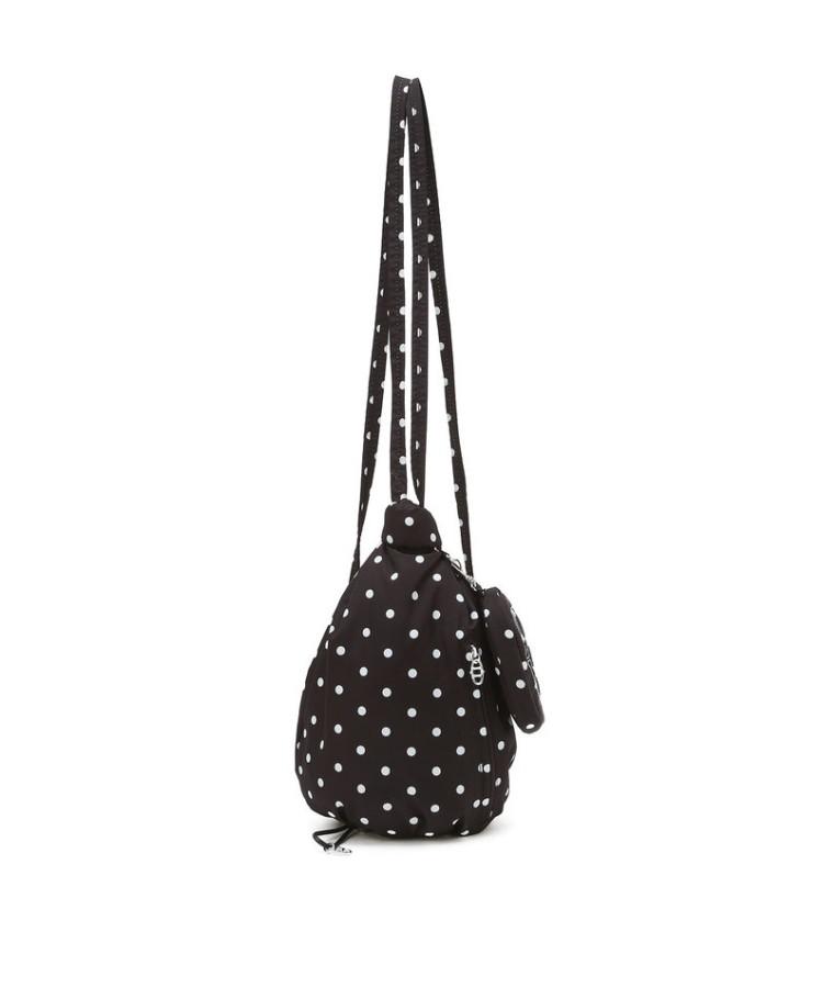Athe Vanessabruno [Bonbon] Black Dot Shoulder Bag & Backpack Mini Aaba5F141Bk