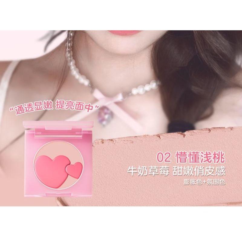 COLOUR ZONE - Palpitating Mousse Blusher - 4 Colors (1-4)