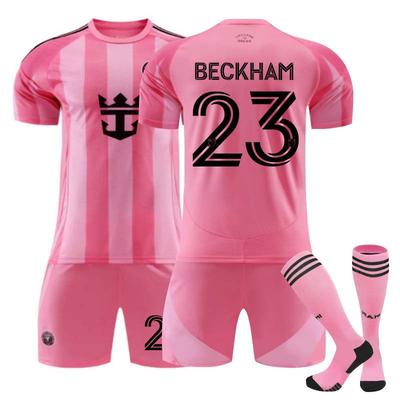 2526Inter Miami Home Football Jerseys Shorts Socks Set New Season Shorts Socks Adult Sizes Outfits