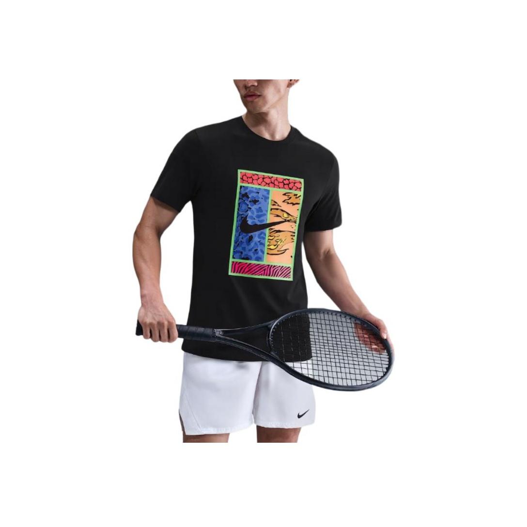 

Nike Round Neck Short Sleeve Printed T-Shirt Men Tops HV1716-010 L