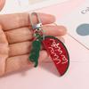 Acrylic Watermelon Pendant Acrylic Shining Watermelon Keychain   Car