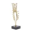 Abstrakte Linie Metallornamente Innovativer Moderner Stil Abstrakte Kunst Statue für Eingang Wohnzimmer Arbeitszimmer Schreibtisch