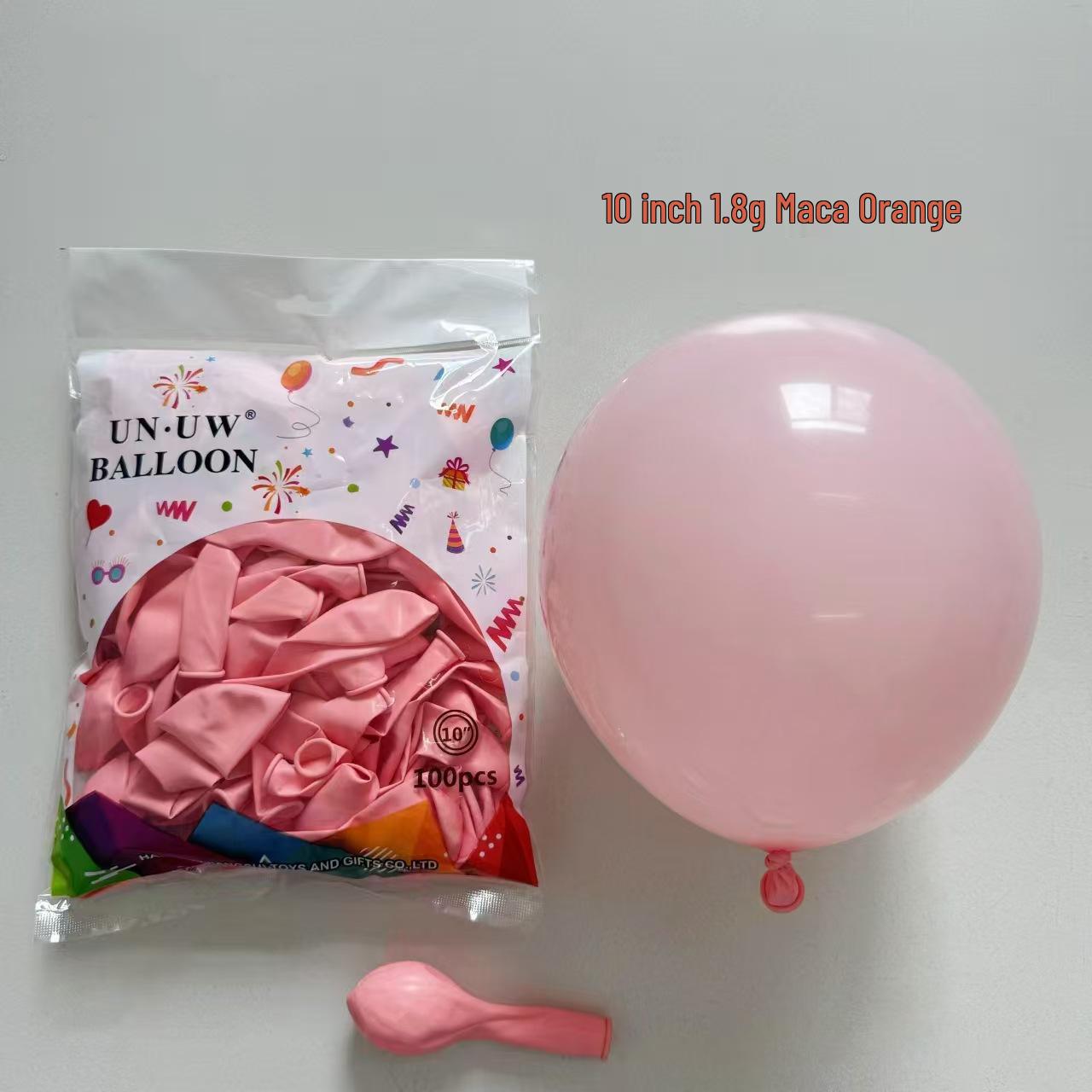 

Thickened 10 Macaron Balloons: 1.8g Latex Round Balloons for Romantic Proposals, Weddings & Arch Decor