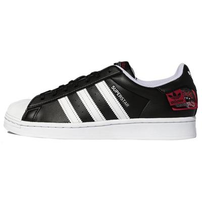 Originals Superstar 'Schwarz Weiß Rot' Sneaker HQ6456