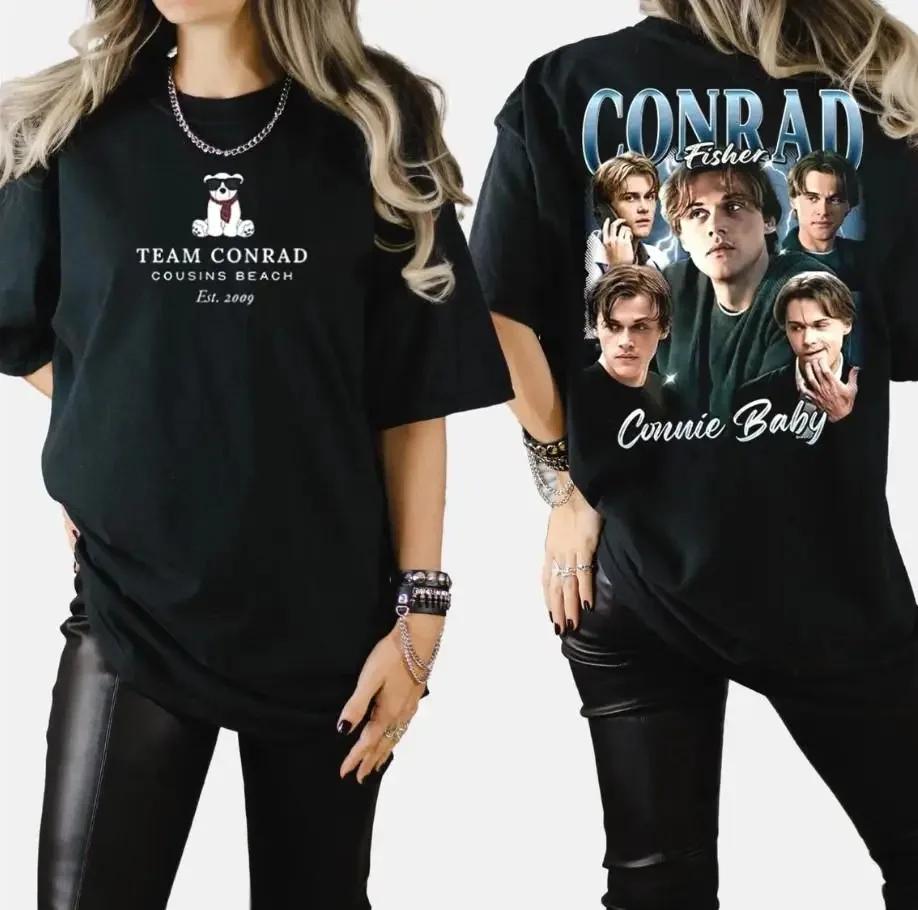 

Team Conrad Bootleg Comfort Colors Shirt Conrad Fisher TShirt The Summer Turned Pretty Shirt Cousins Beach Tee Movie Y2k Tee 4XL