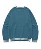 COVERNAT Big C Logo Crewneck Knit Turquoise