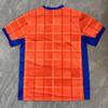 Camisa impressa do Shandong Luneng Taishan 2025 com manga curta para jogos em casa, camisas laranjas de torcida para fãs durante os jogos de treinamento