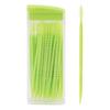 Portable Plastic Toothpick 50 Pack Boxed Green No Smell Oral Dental Picks ARI