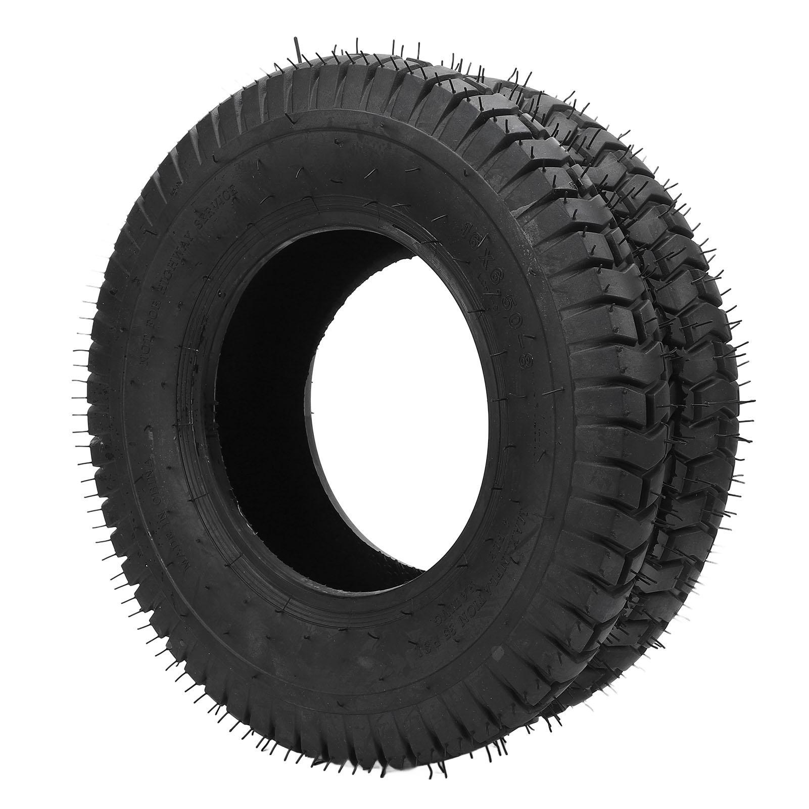 

Шина 16x6.50 8 Бескамерная Усиленная 4-слойная Бескамерные Шины Шины для Газонокосилок Садовых Тракторов Гольф-каров