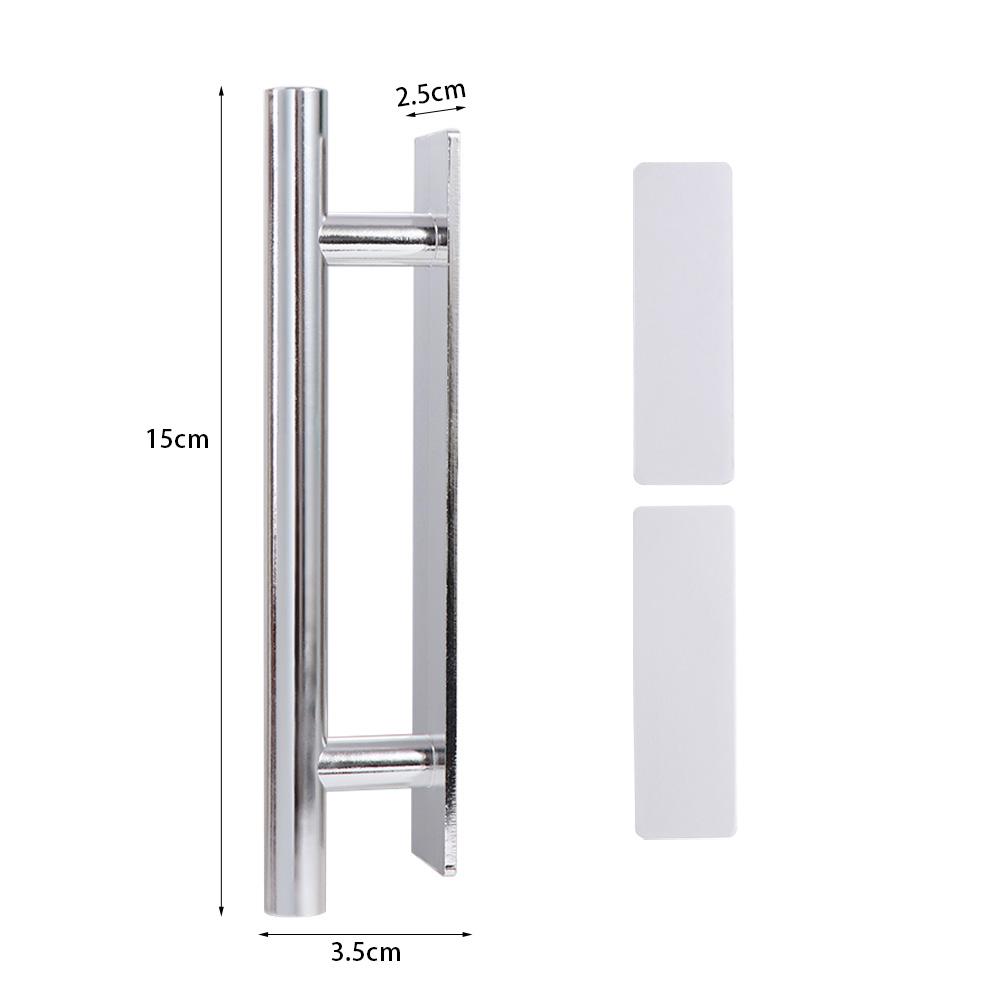 Surface Mounted Door Pull Knobs Cabinet Handle Modern Self-adhesive Door Handle  Move Sliding Door