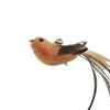 Cat Feather Toy Simulation Bird Stress Relief Portable Cat Feather Chasing Toy Refills