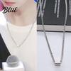 Chic Geometric Design Necklace Pendant for Men Cube Quality