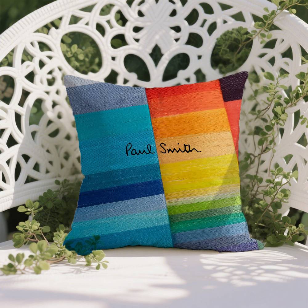 Popular P-Paul Of Cool Smith-B Pillow Case Anti-dustmite Pillowcase Invisible Zipper Silky Short Plush Sofa Cushion Cover