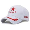 Pointed Five Star Embroidery Baseball Cap Sun Protection Peaked Caps Hat Fashion