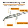 Tire Tread Groove Stone Remover Cleaning Hook, Car Gap Buckle Portable Hook Cleaner Universal Tool Automotive Repair