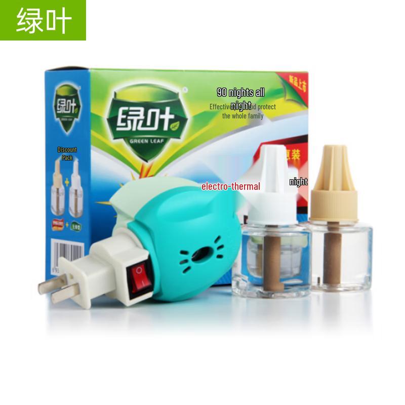 Green Leaf Electric Mosquito Repellent Set