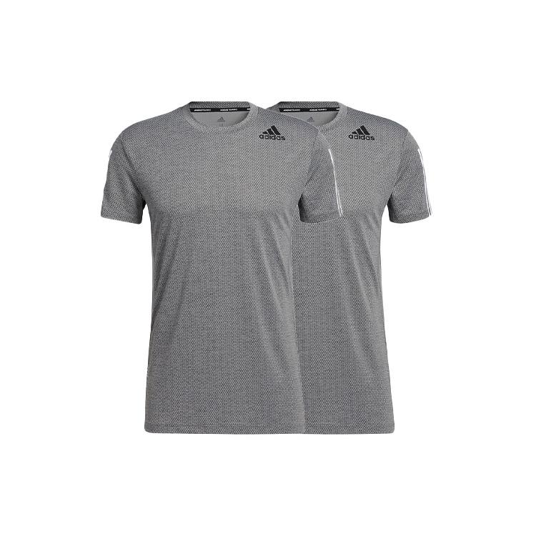 adidas Set-in Sleeve T-Shirt Men's Gray GP7655