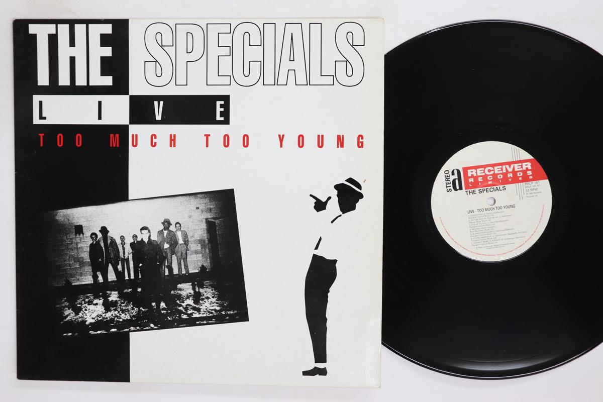 LP Record SPECIALS Live Too Much Too Young RRLP161 RECEIVER 1992 UK Rock Used