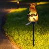 Powered Outdoor Resin Animal Light for Garden Yard Decoration