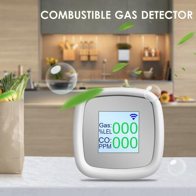 Brennbares Gas Detektor Alarm Digitales Brennbares Gas Detektionsinstrument Gaslecktester Intelligenter Luftqualitätsdetektor
