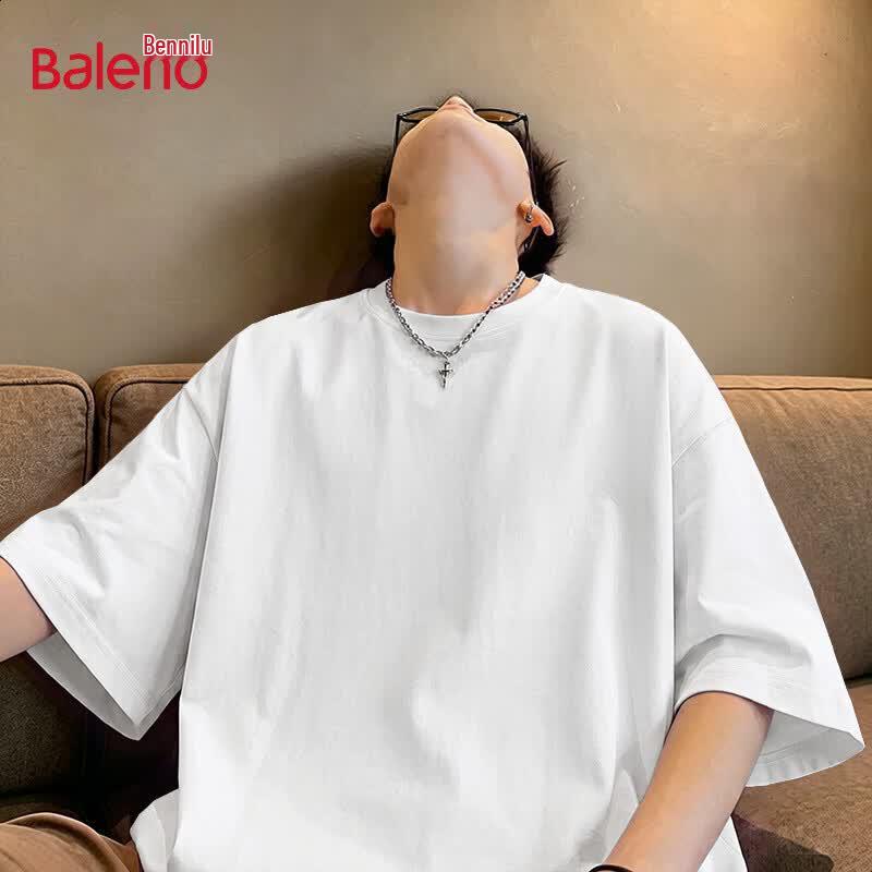 Baleno Men's Pure Cotton Loose Fit T-Shirt