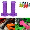 22mm 24mm Motorcycles Grip Dirt Bike Grips 7/8" Rubber Biker Scooter Handle Grip for Handlebar Mx Pillow Top Throttle 22mm Bar 5