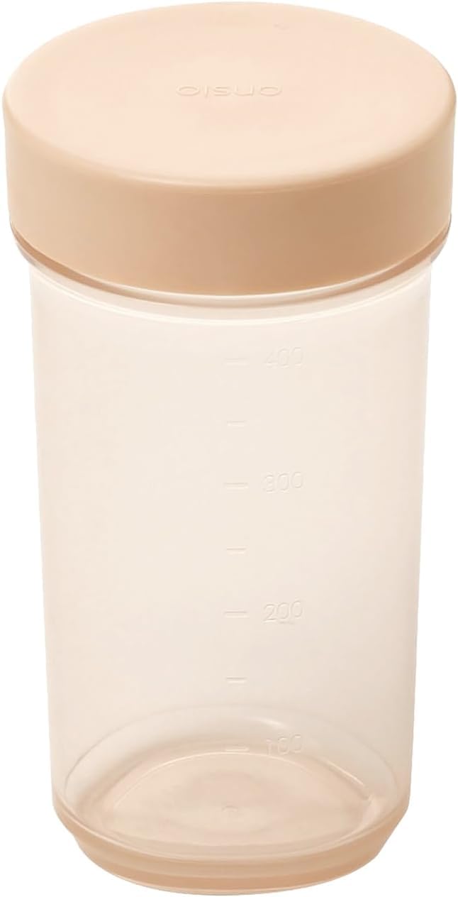 

ansio 520ml Protein Shaker Water Bottle with TPX Dishwasher Made in (Ansio) Easy-to-Clean Graduations, Pink, Resin, Safe, Japan, BC-11 розовый