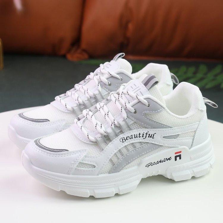 Dad Shoes Women's Fashion Versatile Casual Shoes 2025 Autumn New Daily Comfortable Versatile Women's Single Shoes Muffin Shoes Tide