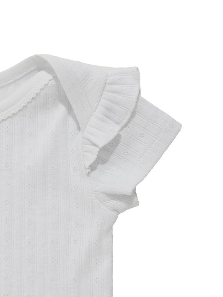 Gelato Pique Limited Edition Baby Frill LBLU 70 Needle-Punched Bodysuit, PBCO252481,