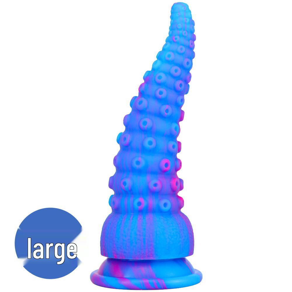 Doprava zdarma Velké silikonové chapadlo chobotnice dildo a anální kolík sexuální hračka