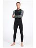 Men's Quick-Dry Lycra Wetsuit: Long Sleeve, Full Length, Sun Protection for Diving and Surfing