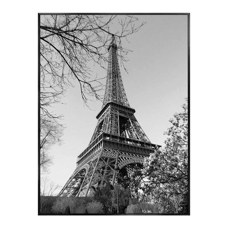 Modern Black White Fashion Sexy Women Paris Poster Decorative Prints Pictures Wall Art Canvas Painting Photos Bedroom Home Decor