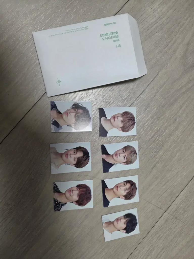 BTS Seasons Greeting Card 2020 Used