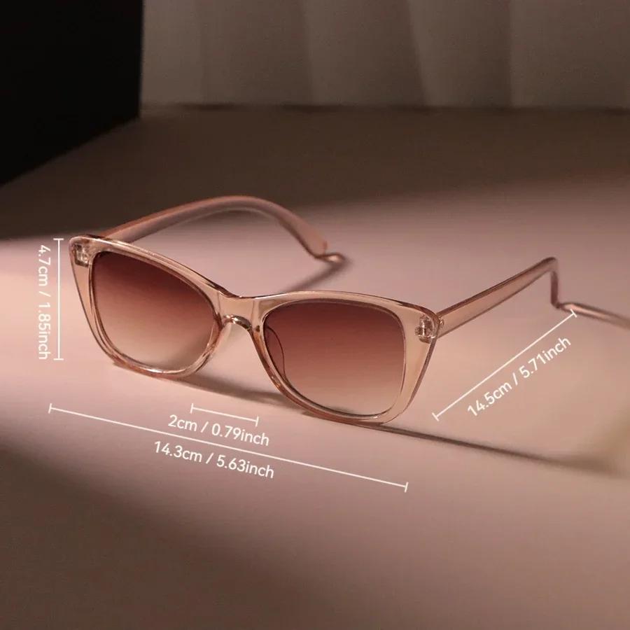 Vintage Cat Eye Sunglasses Women Men Classic Fashion Brand Designer Female Glasses Unisex