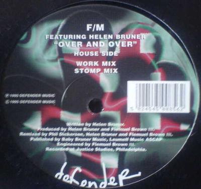 12inch Record F/M, HELEN BRUNER - Over And Over DFD954 Defender Music 1995 UK Dance & Electronica Used