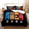 Flcl Alternative Bedding Set Single Twin Full Queen King Size Bed Set Aldult Kid Bedroom Duvetcover Sets 3D Anime Bed Sheet Set