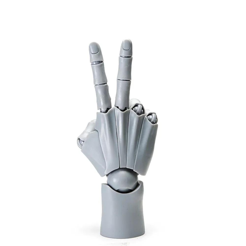 1/1 Movable Finger Bionic Hand Model Drawing Comic Art Props Realistic Supermode Body Accessory Collection Decoration Toy Gift