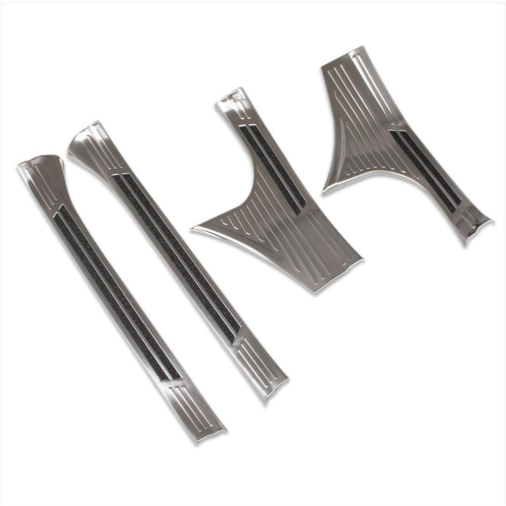 RUIQ Subaru New GU Series Interior Stainless Steel Step Side Step Designed Exclusively for the Subaru Crosstrek/Impreza Garnish, Garnish,