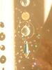 1pc Crystal Sun Catcher Pendant, Rainbow maker, suitable for patio, garden, window, home, party wedding decoration