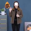 2025 New Style Velvet-Lined Warm Winter Jacket for Middle-Aged Women's Chic Fashion